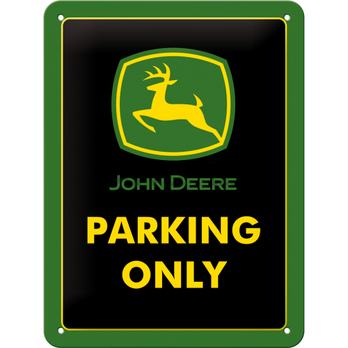 Metalna tabla - John Deere Parking Only