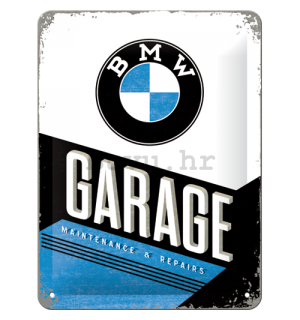 Metalna tabla - BMW Garage