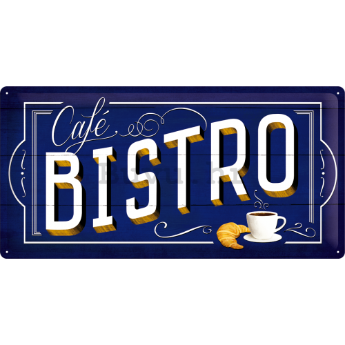 Metalna tabla - Cafe Bistro