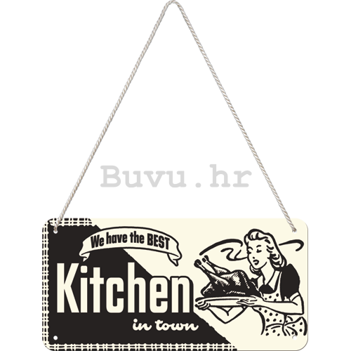 Metalna viseća tabla - Kitchen
