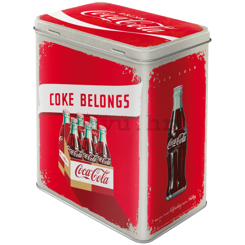 Metalna doza L - Coca-Cola (Coke Belongs)