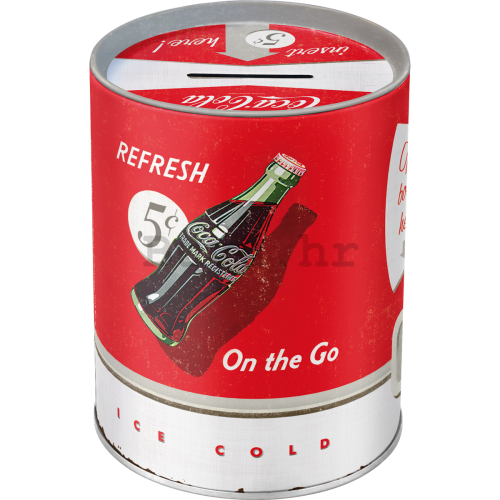 Metalna blagajna - Coca-Cola (Refresh on the Go)