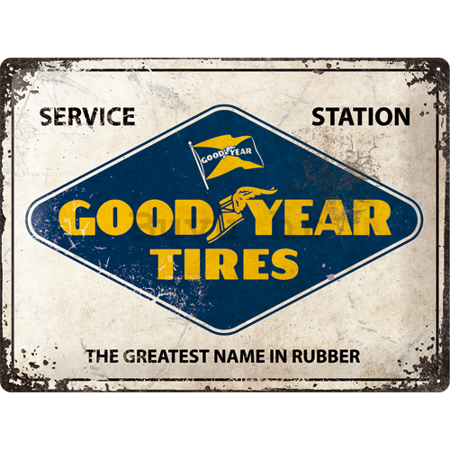 Metalna tabla: Good Year Tires (Service Station) - 30x40 cm