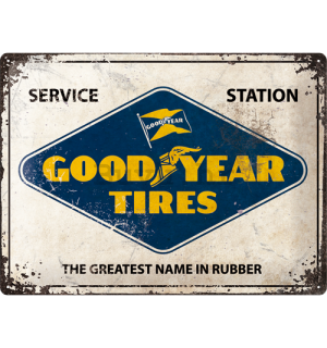 Metalna tabla: Good Year Tires (Service Station) - 30x40 cm