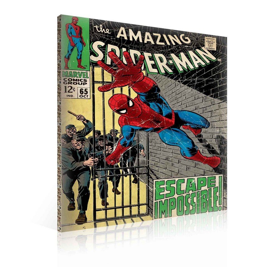 Slika na platnu: The Amazing Spider-man (Escape Impossible) - 75x100 cm