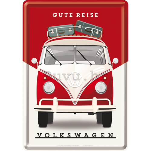 Metalna razglednica - Volkswagen (Gute Reise)