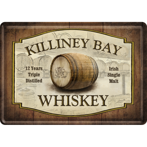 Metalna razglednica - Killiney Bay Whiskey