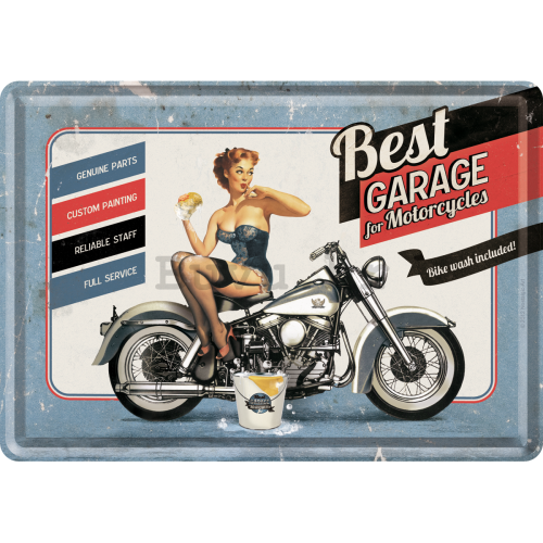Metalna razglednica - Best Garage for Motorcycles