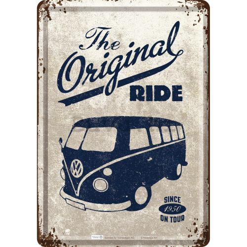 Metalna razglednica - VW Bulli (The Original Ride)