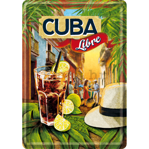 Metalna razglednica - Cuba Libre