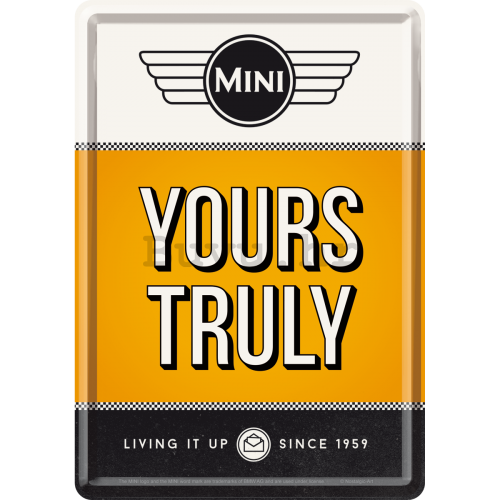 Metalna razglednica - Mini (Your Truly)