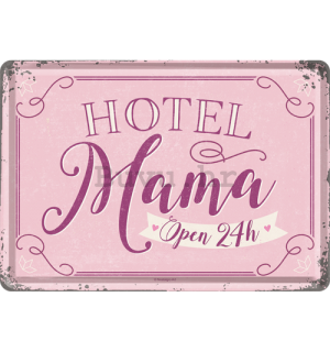Metalna razglednica - Hotel Mama