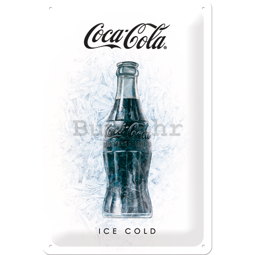 Metalna tabla: Coca-Cola Ice Cold - 30x20 cm