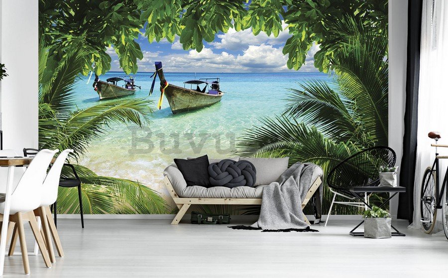 Foto tapeta Vlies: Havaji plaža - 184x254 cm
