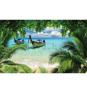 Foto tapeta Vlies: Havaji plaža - 254x368 cm