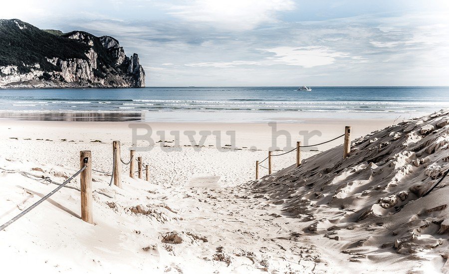 Foto tapeta Vlies: Pješčana plaža - 254x368 cm
