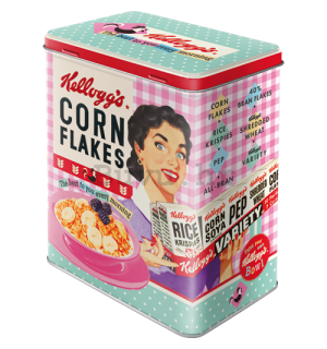 Metalna doza L - Kellogg's Happy Hostess Corn Flakes
