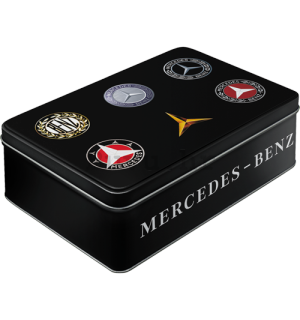 Metalna doza ravna - Mercedes-Benz Logo Evolution