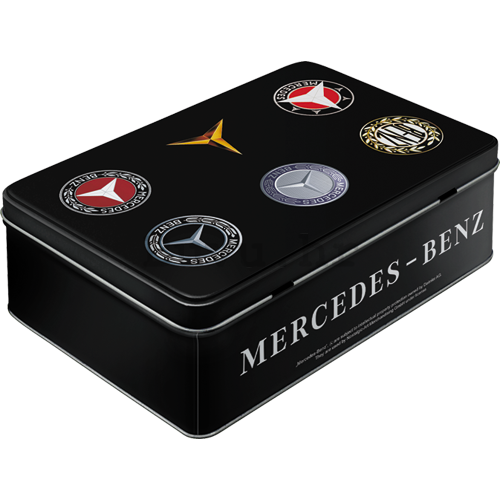 Metalna doza ravna - Mercedes-Benz Logo Evolution