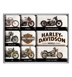 Set magneta - Harley-Davidson (Models)