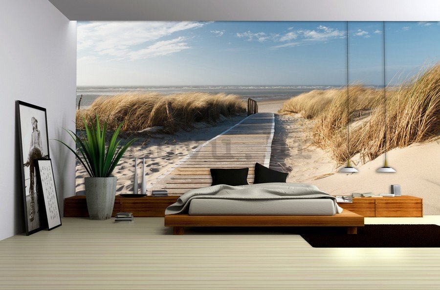Foto tapeta Vlies: Put na plažu (2) - 184x254 cm