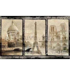 Foto tapeta Vlies: Pariz (dominantan) - 184x254 cm