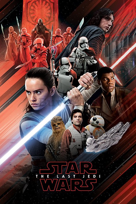 Poster - Star Wars Last Jedi (1)