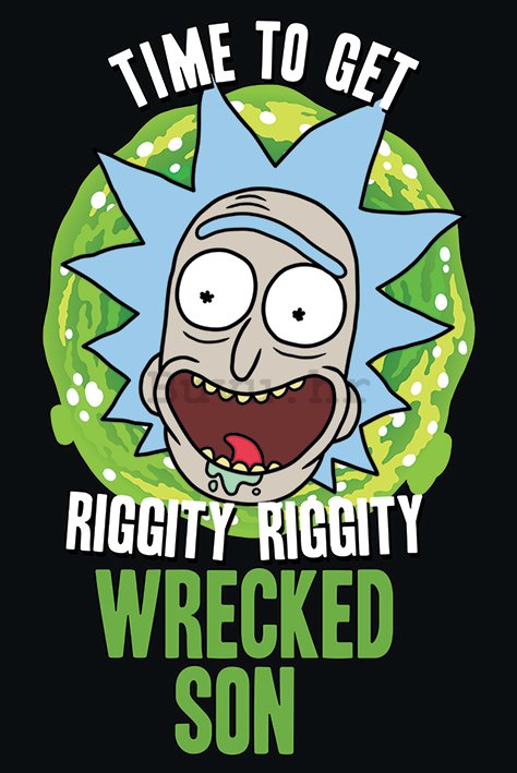 Poster - Rick and Morty (Wrecked Son)
