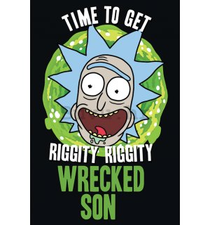 Poster - Rick and Morty (Wrecked Son)
