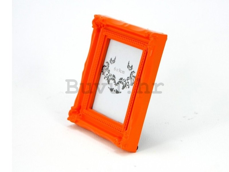 Foto okvir- narančasti set, 10x5cm | 6x9cm