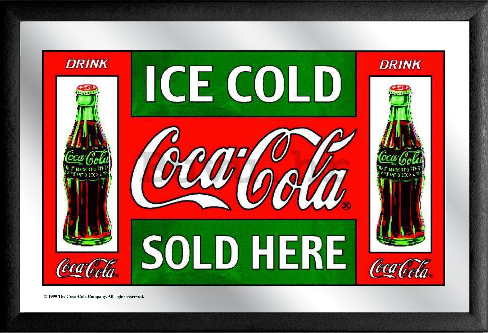 Ogledalo - Coca-Cola (Ice Cold Sold Here)