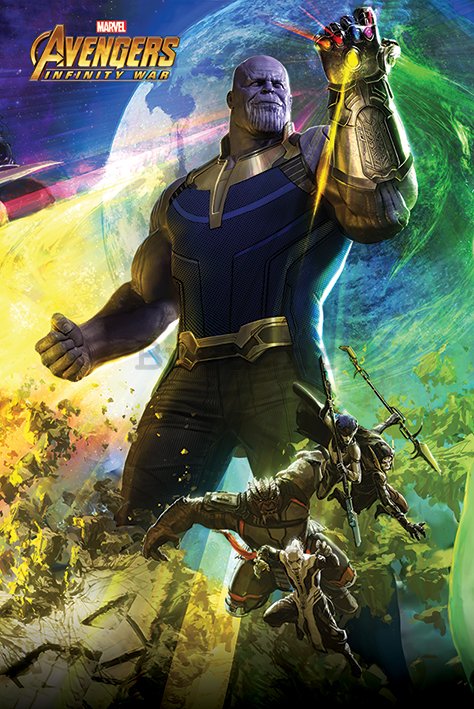 Poster - Avengers Infinity War (Thanos)