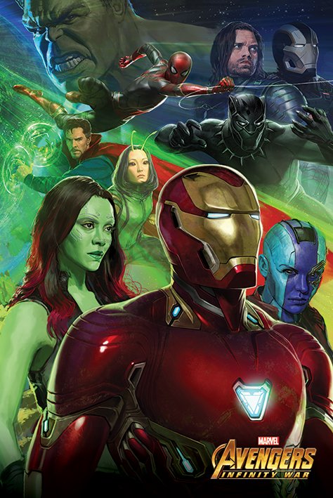 Poster - Avengers Infinity War (Iron Man)