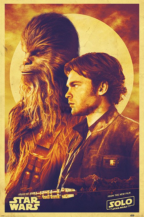 Poster - Solo A Star Wars Story (Han and Chewie)