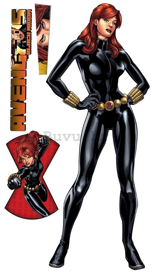 Naljepnica - Avengers Black Widow (2)