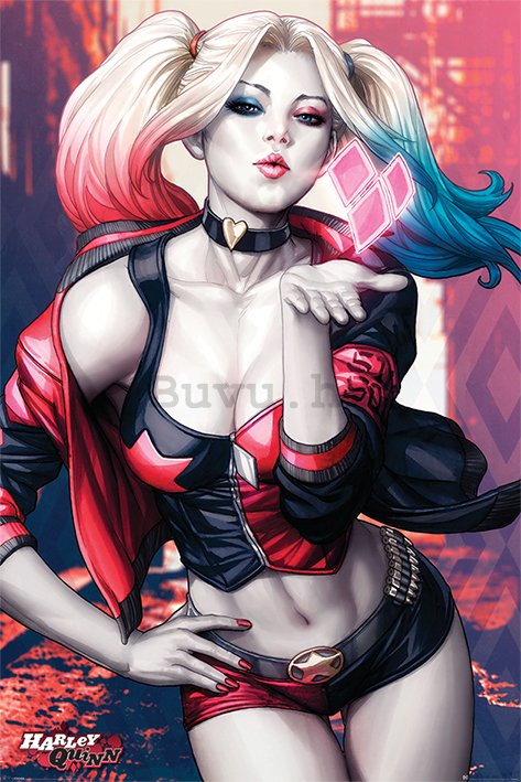 Poster - Batman (Harley Quinn Kiss)