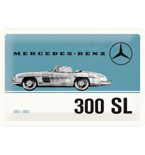 Metalna tabla: Mercedes-Benz 300 SL - 30x20 cm