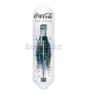 Retro toplomjer - Coca-Cola Ice White