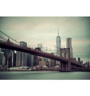 Foto tapeta Vlies: Brooklyn Bridge (2) - 254x368 cm
