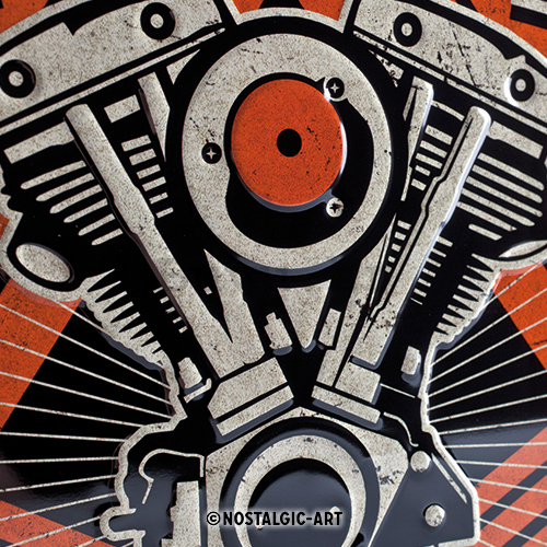 Metalna tabla - Harley-Davidson (Wild at Heart)