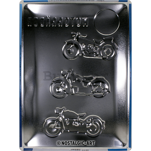 Metalna tabla: BMW Motorräder - 40x30 cm