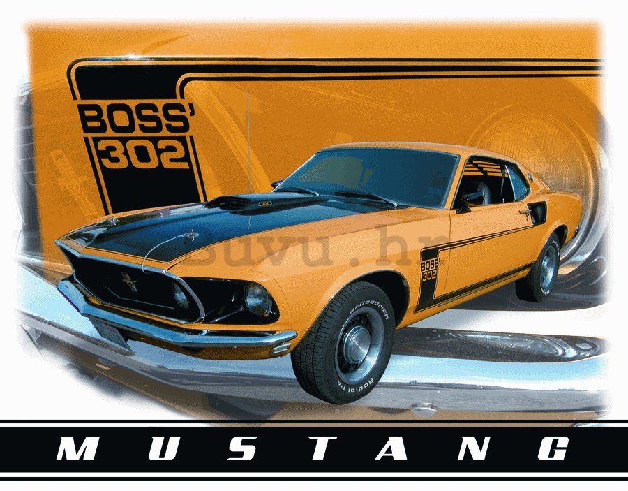 Metalna tabla - Ford Mustang (Boss 302)