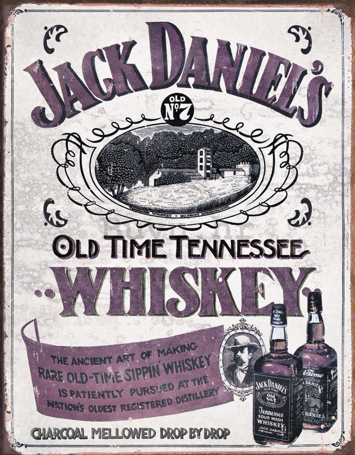 Metalna tabla - Jack Daniels (Retro Whiskey)