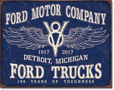 Metalna tabla - Ford Trucks 100 Years