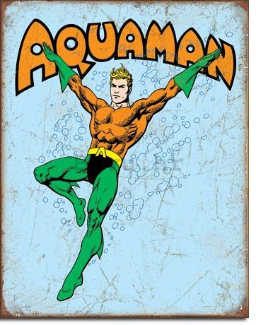 Metalna tabla - Aquaman