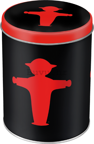 Metalna doza - Semafor (crvena figurica)