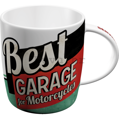 Šalica - Best Garage (zelena)