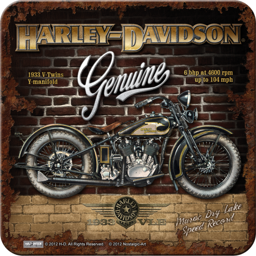 Set podmetača 2 - Harley-Davidson Genuine 1933