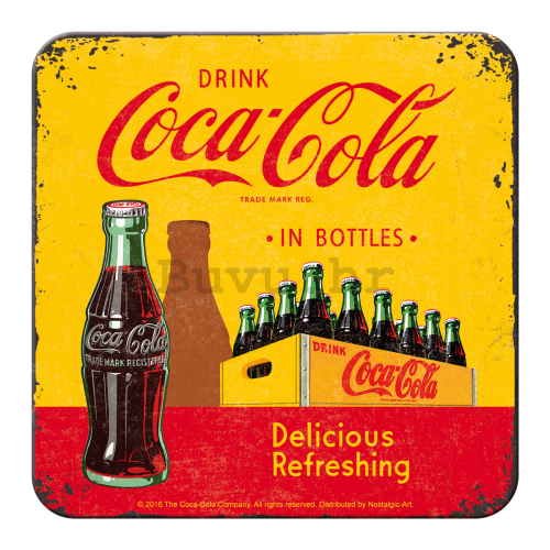 Set podmetača 2 - Coca-Cola (žuta kutija)