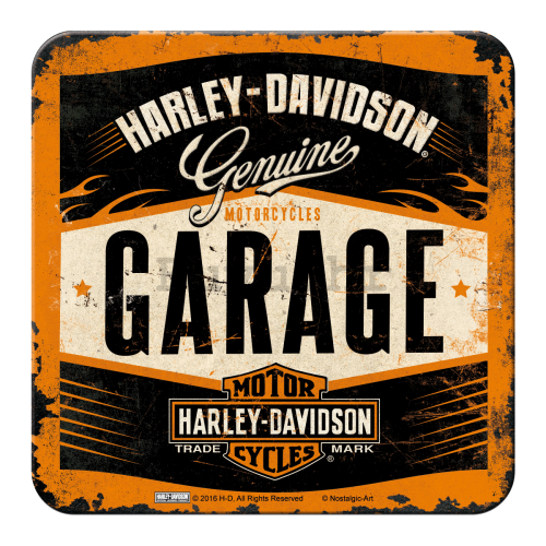 Set podmetača 2 - Harley Davidson (Garage)